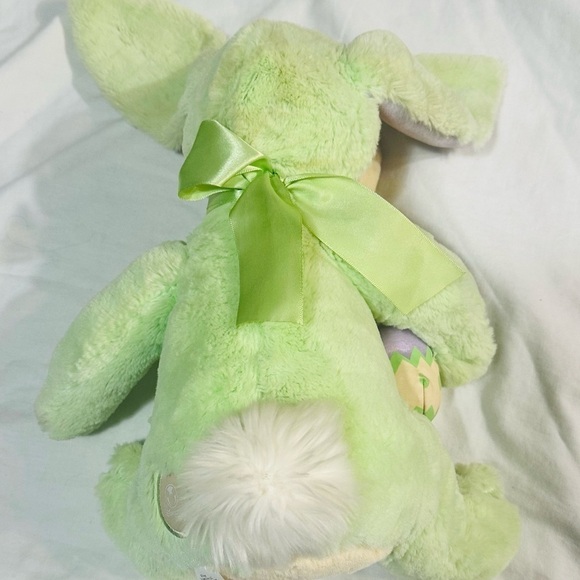 AUTHENTIC DISNEY Winnie the Pooh TIGGER Green EASTER Bunny Costume 13” Plush - Picture 6 of 6